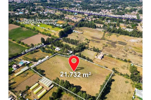 TERRENO EN VENTA EN TIQUIPAYA