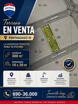 60.000bs TERRENO EN LA ZONA NORTE