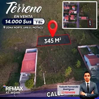 Lindo Terreno por Satélite en Venta