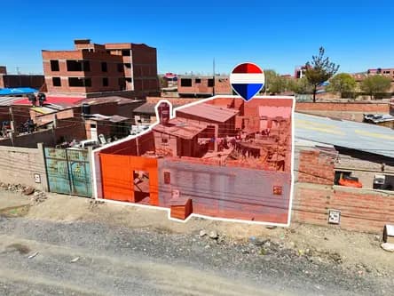 Casa en venta en Oruro con 334 m² de área total, parqueo y ubicación estratégica