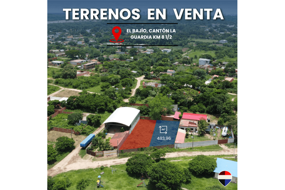 Terreno en venta, doble via la Guardia